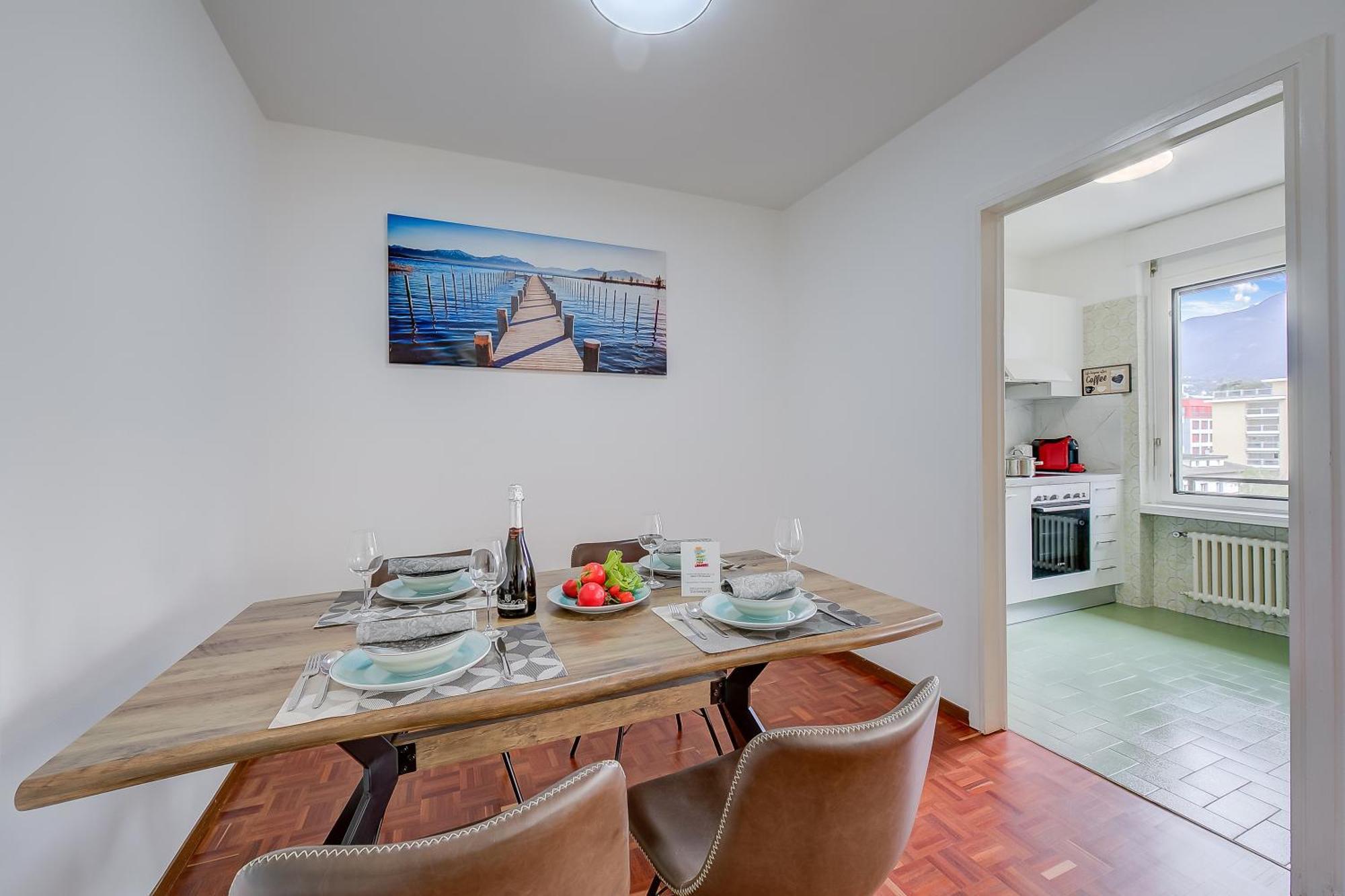 Lido Apartment - Happy Rentals Locarno Exteriör bild