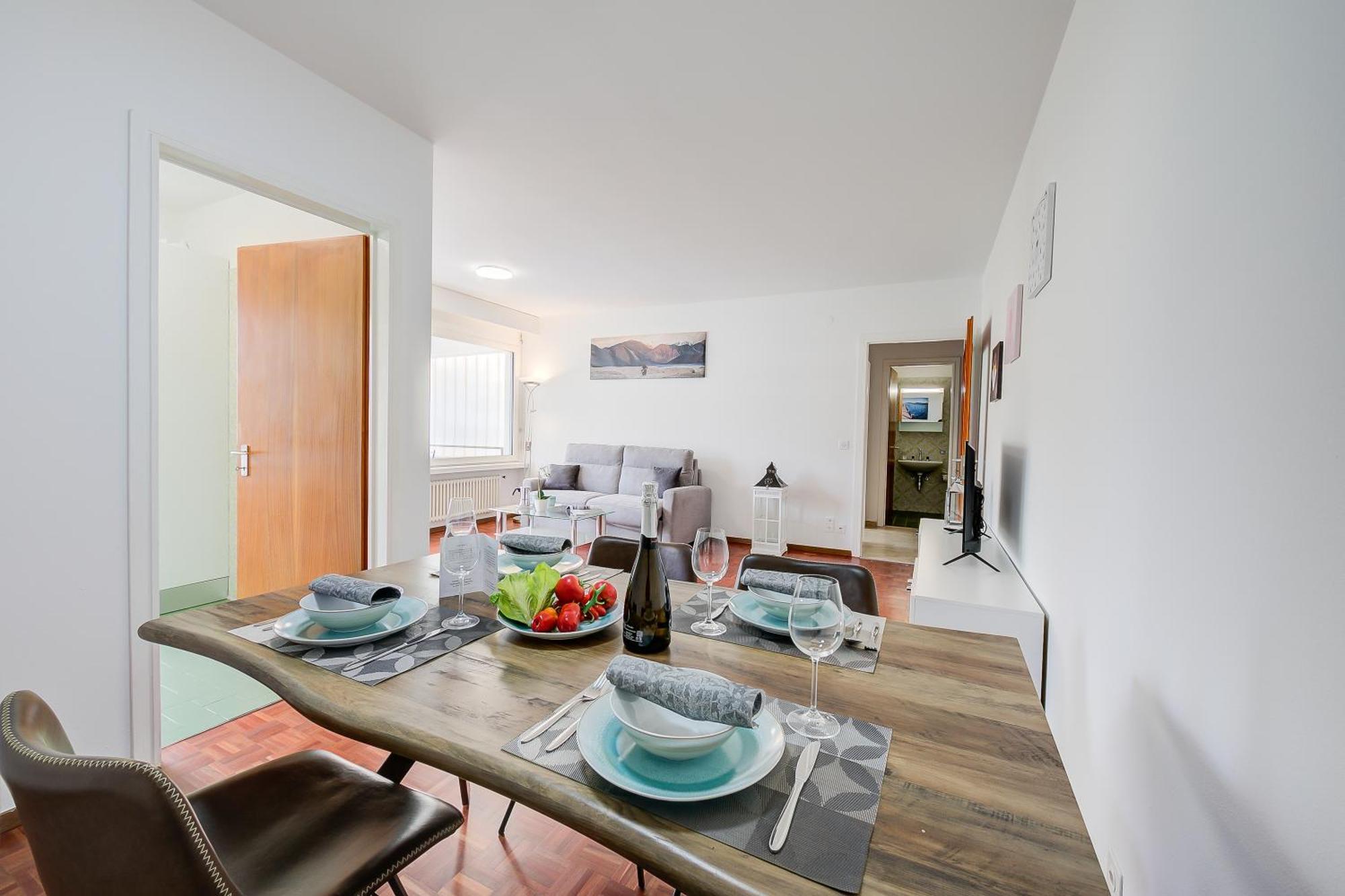 Lido Apartment - Happy Rentals Locarno Exteriör bild